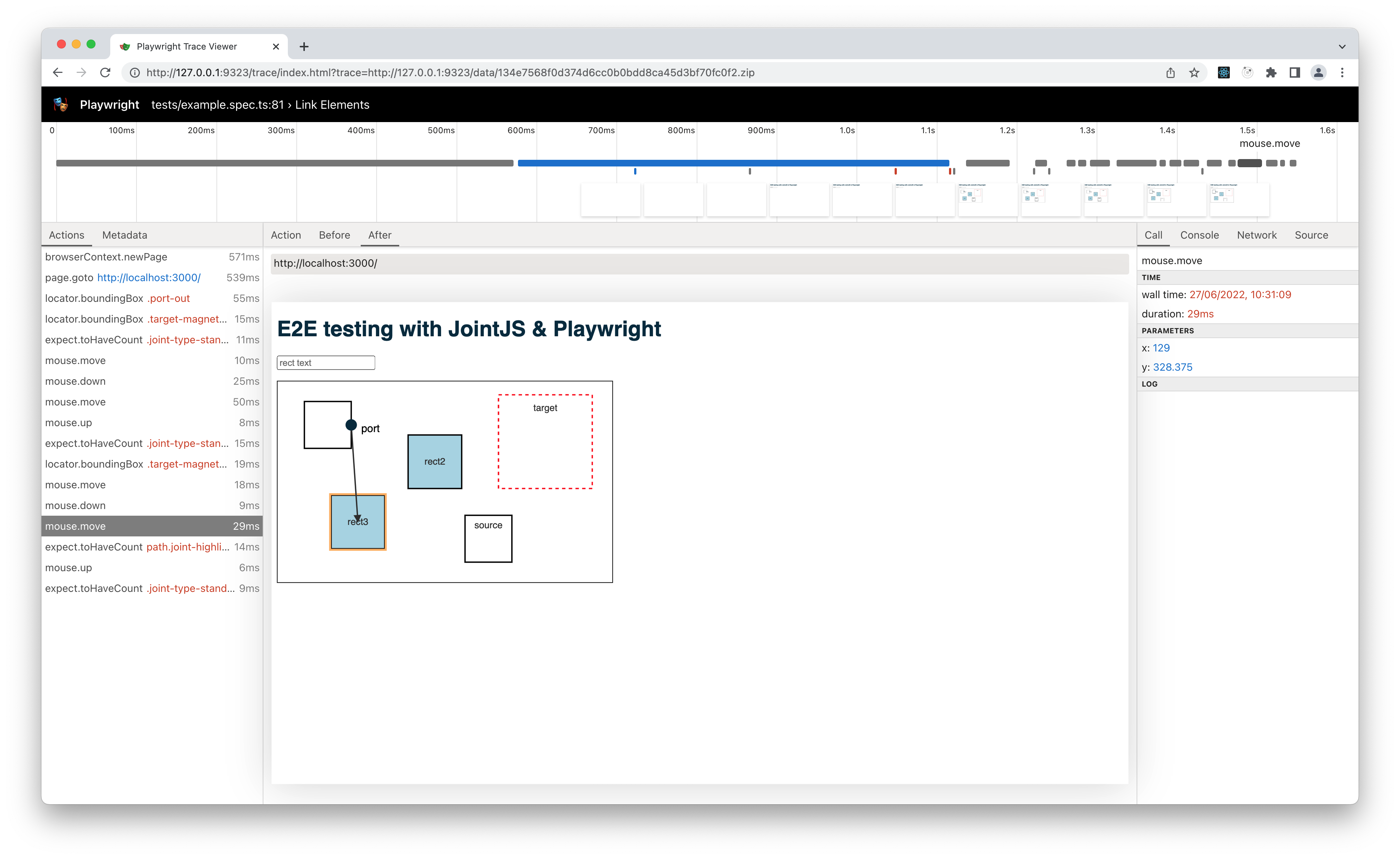 Playwright Trace Viewer